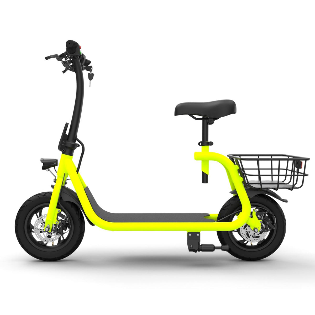 GlareWheel EB-NTEC1 Green Commuting Electric Bike/Scooter