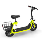 GlareWheel EB-NTEC1 Green Commuting Electric Bike/Scooter
