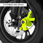 GlareWheel EB-NTEC1 Green Commuting Electric Bike/Scooter