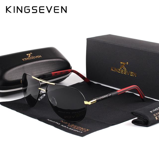 Men's Brand Design Pilot Polarized Sunglasses