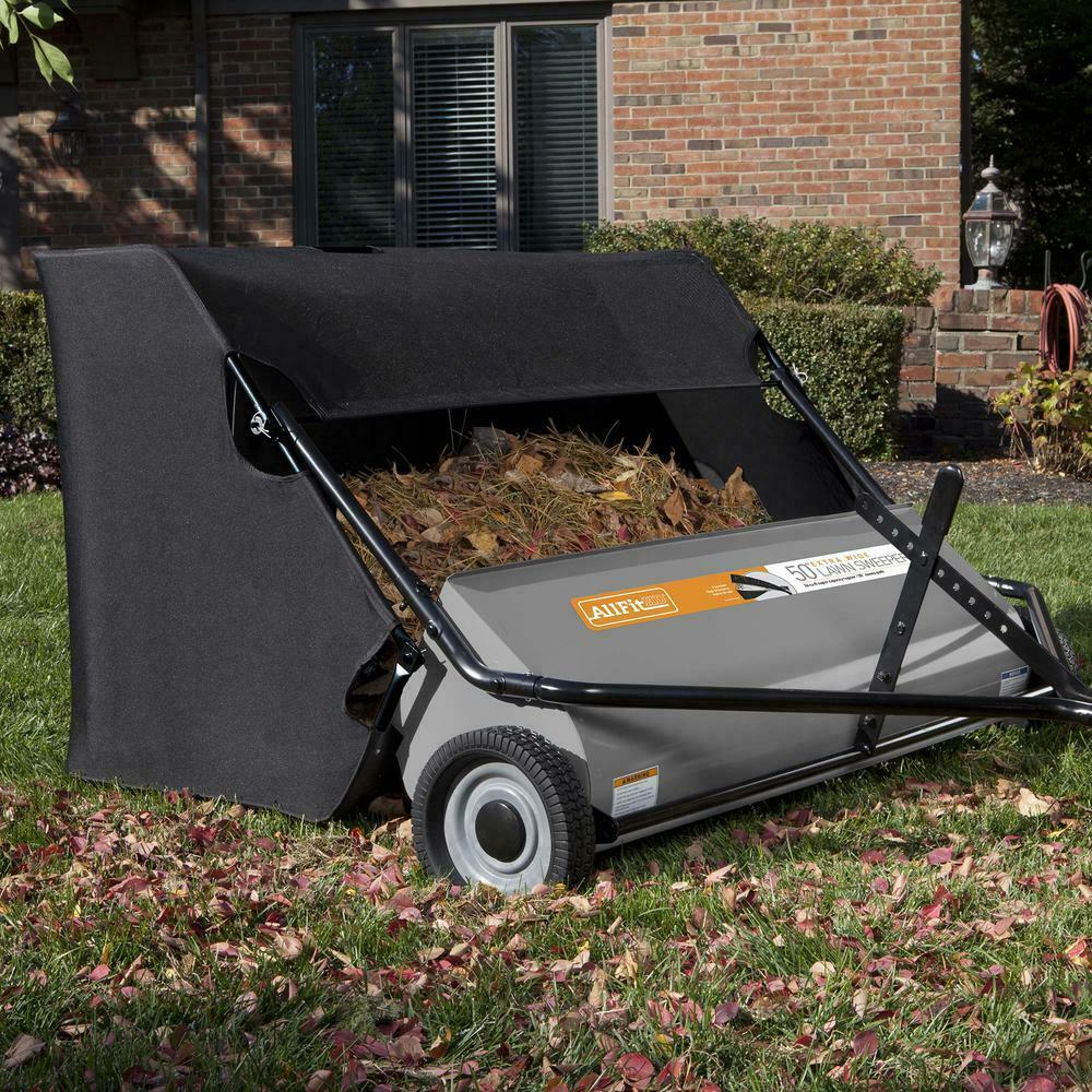 50 in. 26 cu. ft. lawn sweeper