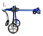 ZHIJIA Pet Disabled Wheelchair Dog Wheelchair 2 Wheels for Disabled Dogs and Cats Light Weight to Help Pets Recover and can Lay hind Legs, Bule