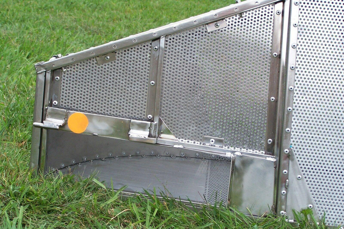 Stainless/Alum. Grass Catcher Z Force Rider 48" 50" & 61" RMM-OBS4