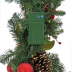 9 ft. Vienna Waltz Decorated Artificial Christmas Garland with LED Lights
