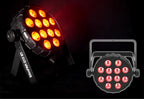 2 Chauvet SlimPAR Q12 BT Bluetooth RGBA Sound-Active Par Lights+LED Fogger+Fluid