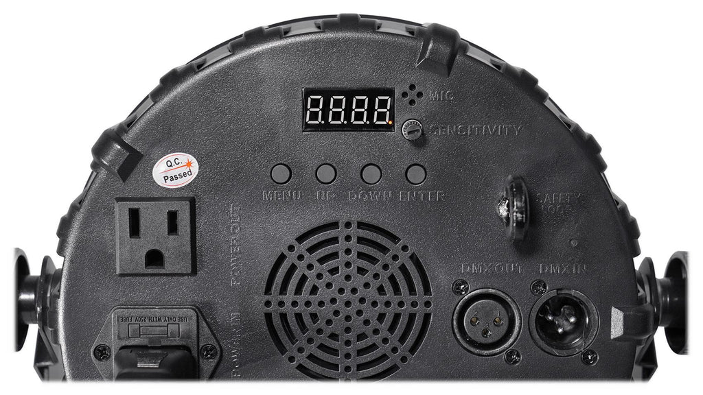 2 Chauvet SlimPAR Q12 BT Bluetooth RGBA Sound-Active Par Lights+LED Fogger+Fluid