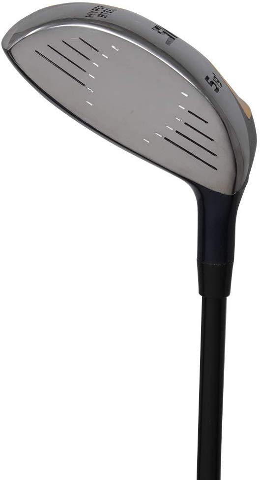 Left Handed - XL Big &amp; Tall Men's (+2" Longer Than Standard Length) SV3 Yellow Square Fairway 3 5 7 Set Golf Clubs, Ultra Forgiving X Stiff Flex Graphite Shaft
