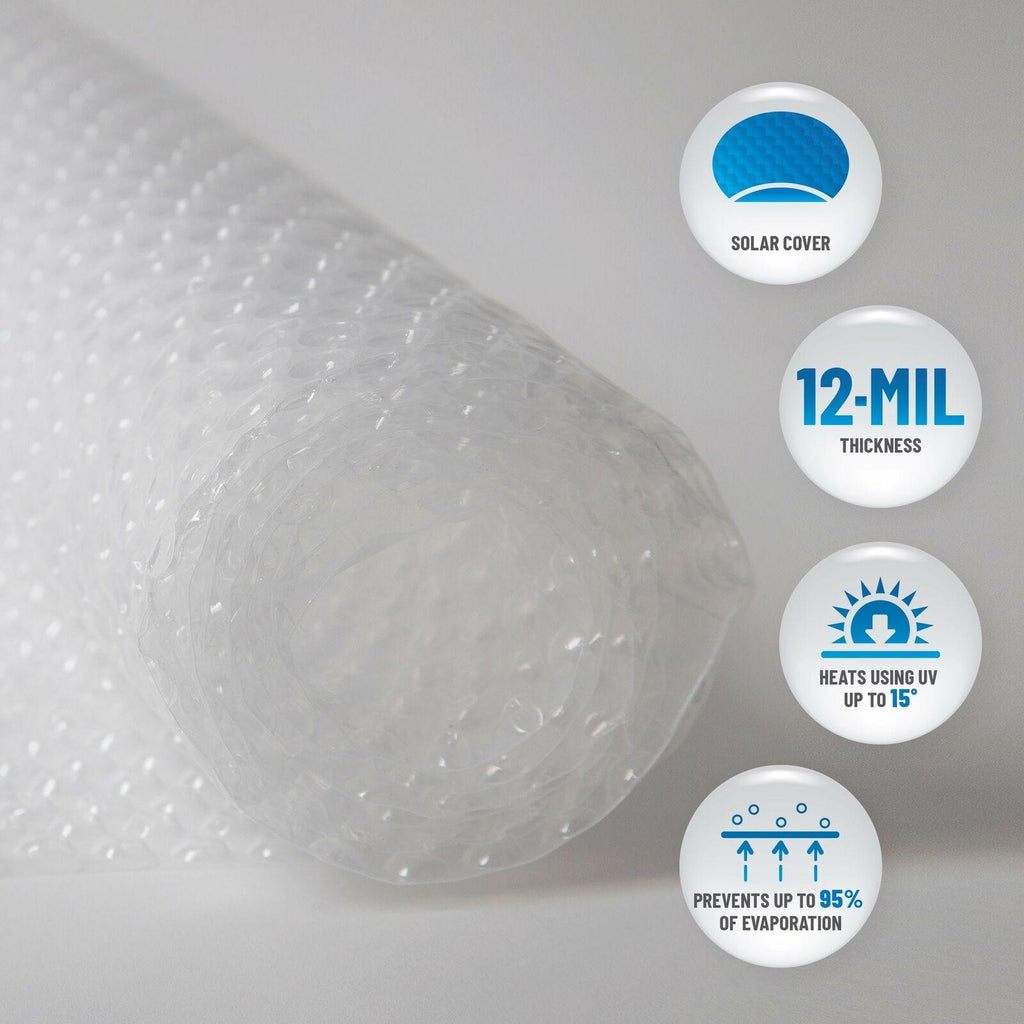 magni-clear 12-mil solar cover blanket for above ground pools