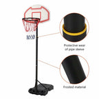 Homitt Portable and Removable Youth Basketball Stand,For Indoor and Outdoor Basketball Stand,Maximum 7# Ball