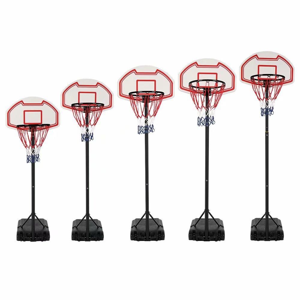 Homitt Portable and Removable Youth Basketball Stand,For Indoor and Outdoor Basketball Stand,Maximum 7# Ball