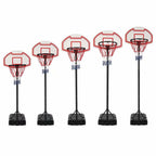 Homitt Portable and Removable Youth Basketball Stand,For Indoor and Outdoor Basketball Stand,Maximum 7# Ball