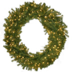 60 in Prelit Norwood Fir Wreath