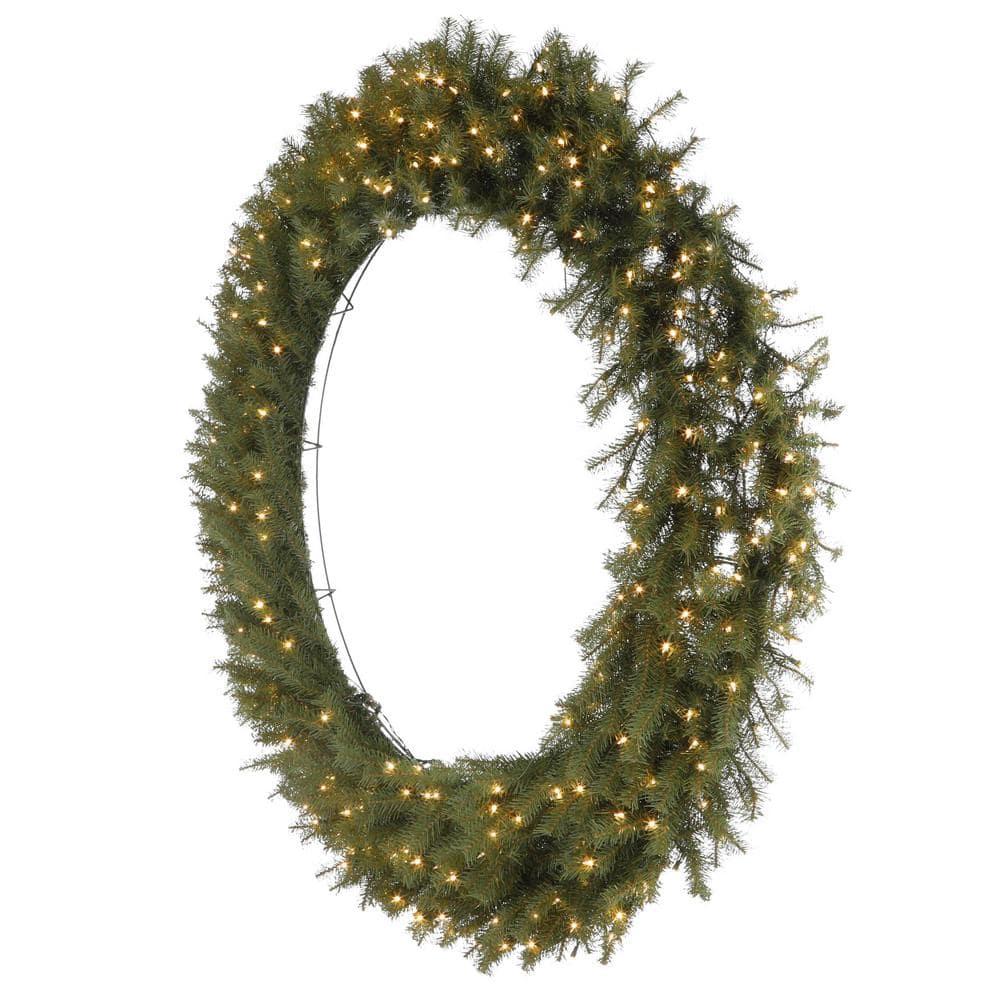 60 in Prelit Norwood Fir Wreath