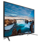 55-inch 4k black ultra hd led 2160p resolution tv hdr room surround sound mode