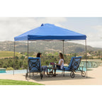 NS-100 10 ft. x 10 ft. Blue Instant Canopy Pop Up Tent