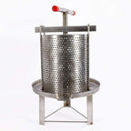 ranzhix honey press presser stainless steel bee honey press extractor wax press manual beeswax presser beekeeping pressure machine for home, wine shop, restaurant, bee field