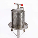ranzhix honey press presser stainless steel bee honey press extractor wax press manual beeswax presser beekeeping pressure machine for home, wine shop, restaurant, bee field