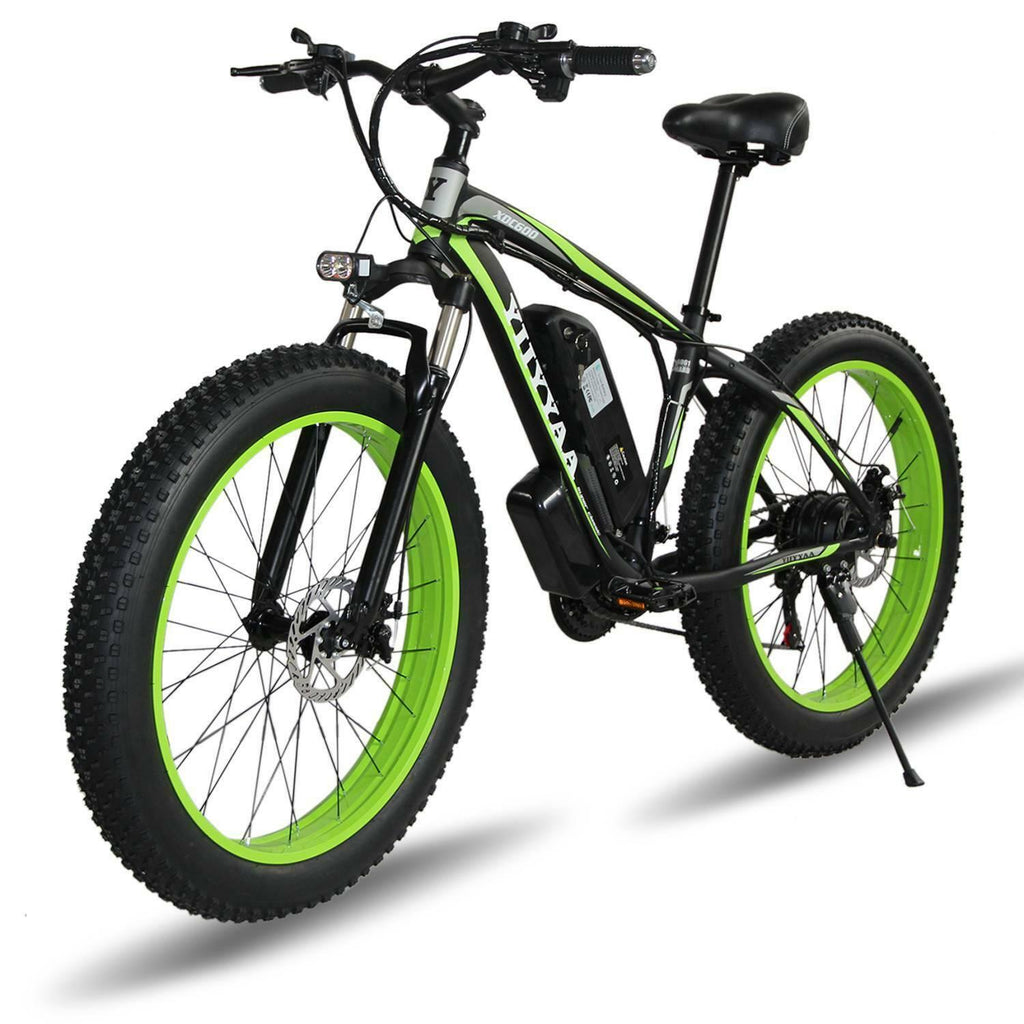 Datingday Snow Beach EBike 21Speed 26' 500W 36V SHIMON Fat Tire Electric Bicycle Mountain