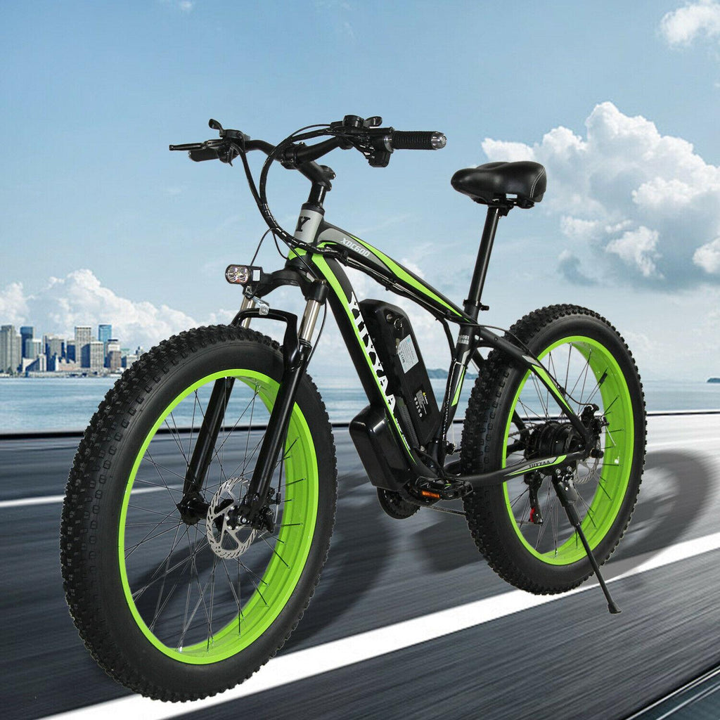 Datingday Snow Beach EBike 21Speed 26' 500W 36V SHIMON Fat Tire Electric Bicycle Mountain