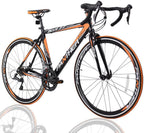 PANTHER(Japanese Brands) Road Bike  16speeds,STI Brake Shifting Integrated Controller,Aluminum Frame,700×25C,Drop Handlebars, Disassembled Wheel