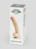 Lifelike Lover Classic  Dual-Density Ultra Realistic Dildo 8 Inch, Flesh Pink