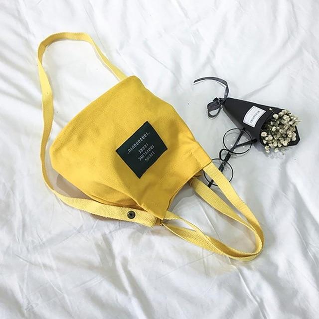 Bag - Mini Single Canvas Shoulder Bag