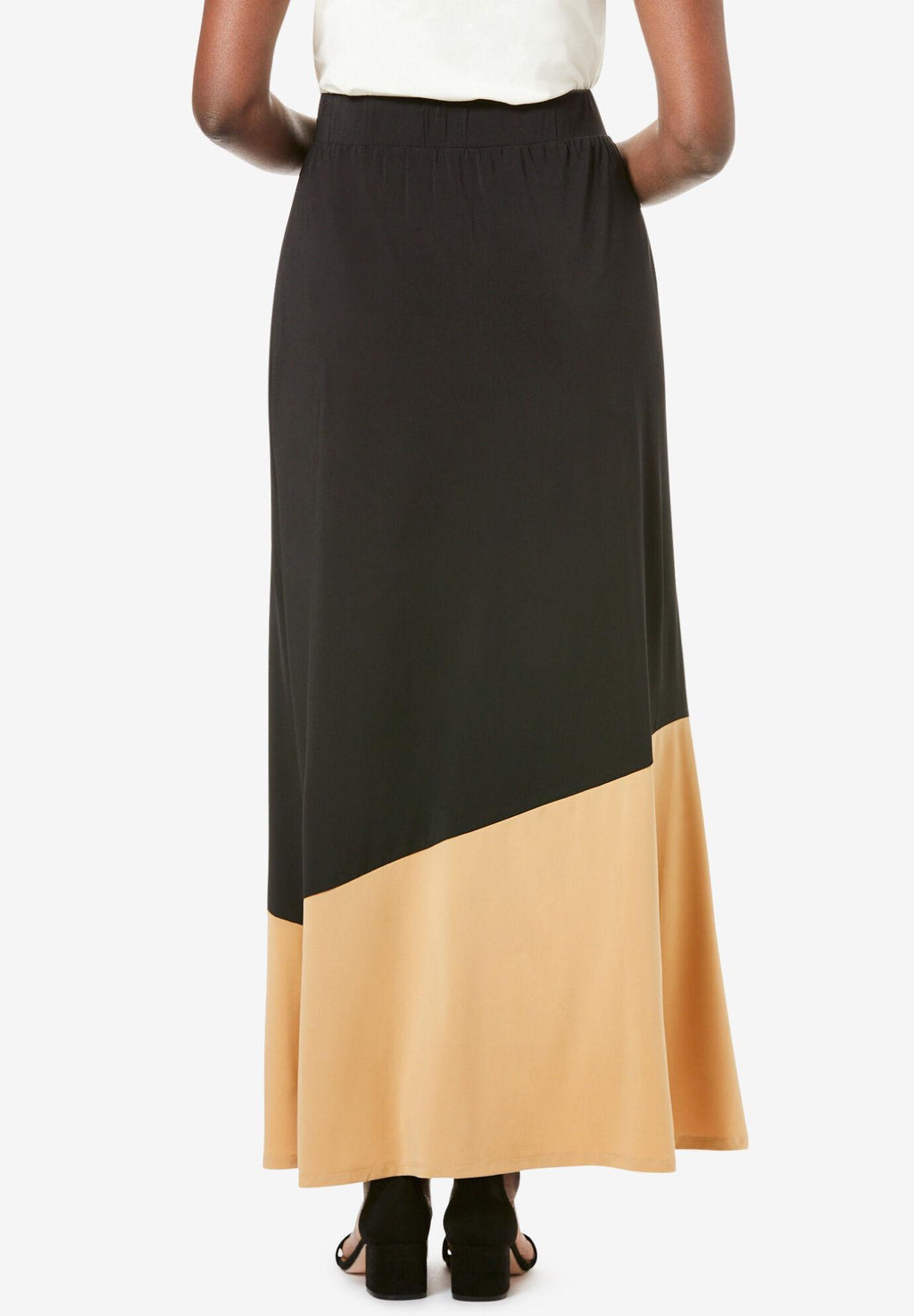 travel knit maxi skirt