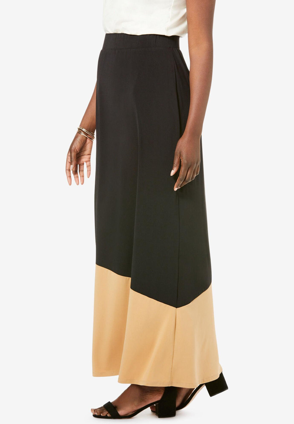 travel knit maxi skirt