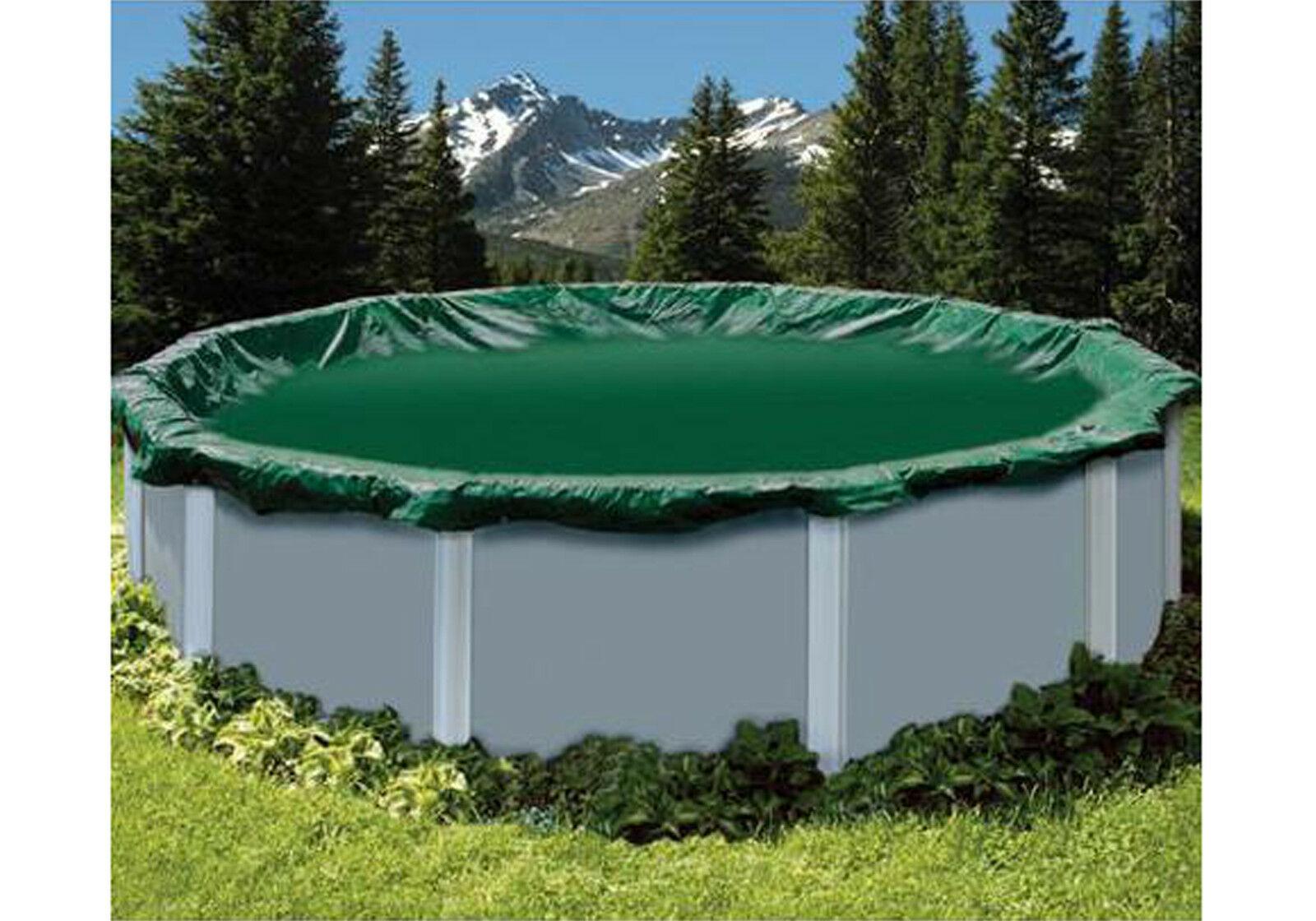 buffalo blizzard 27 / 28 round swimming pool above ground winter cover