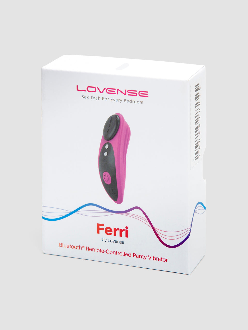 Lovense Ferri App Controlled Rechargeable Panty Vibrator, Pink