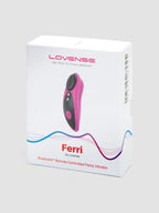 Lovense Ferri App Controlled Rechargeable Panty Vibrator, Pink