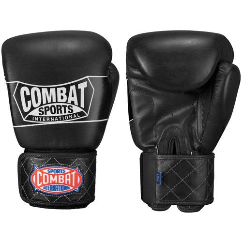 Combat Sports Thai-Style Training Gloves 16 oz Black