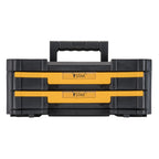 TSTAK Tool StoraOrganizer with Double Drawers, Holds Up to 16.5 lbs. (DWST17804)