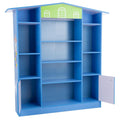 Cotta Dollhouse Shaped Bookcase in Blue