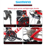 YINHAI Carbon Road Bike,  105/R7000 700C Carbon Fiber Road Bicycle with  105/R7000 22 Speed Derailleur System and Double Disc Brake