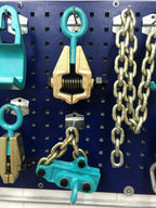 SET#63 - 11 PIECE AUTO BODY FRAME MACHINE HEAVY DUTY PULLING TOOLS AND CLAMPS
