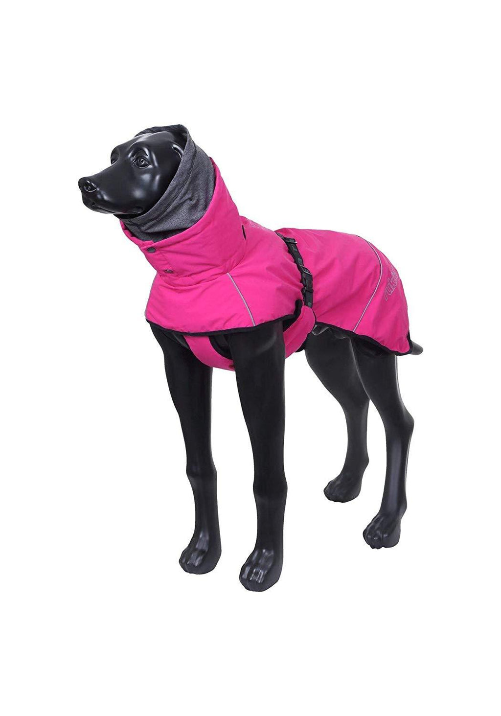 Rukka Pets Warmup Outdoor Windproof Thermal Adventure Dog Jacket Hot Pink