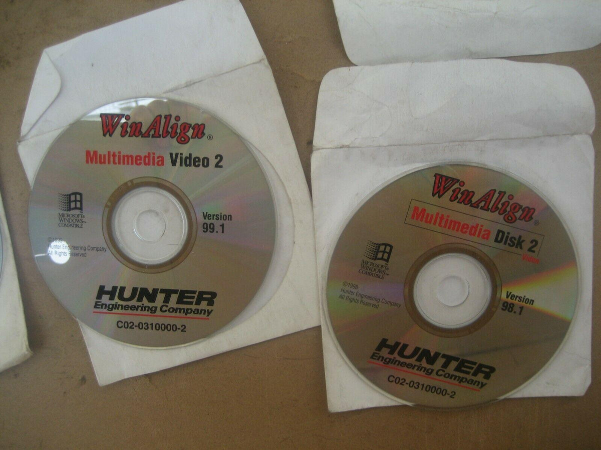 hunter alignment, winalign,  all for one money $ 950.00
