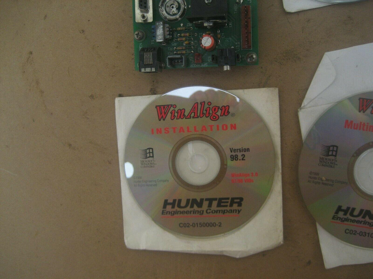 hunter alignment, winalign,  all for one money $ 950.00