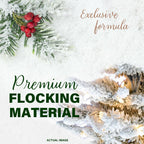 Fraser Hill Farm Clear Prelit LED White Flocked Pine Christmas Tree, 12'
