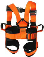 Fusion Climb Rebound Kids Full Body Adjustable Bungee Trampoline Harness 23KN XS Orange