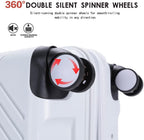 Anti-scratch PP Material Hardside Spinner luggage, 28inch luggage, Wear-resistant, Lightweight Spinner Expandable Suitcase Luggage with Wheels