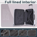 Anti-scratch PP Material Hardside Spinner luggage, 28inch luggage, Wear-resistant, Lightweight Spinner Expandable Suitcase Luggage with Wheels