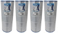 4 unicel c-8316 replacement cartridge filters 150 sq ft hayward xstream cc1500re