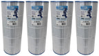 4 unicel c-8316 replacement cartridge filters 150 sq ft hayward xstream cc1500re