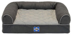 Sealy Premium Ultra Plush Orthopedic Sofa-Style Couch Bolster Dog Bed