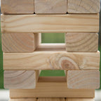 Classic Giant Wooden Blocks Tower StacGame