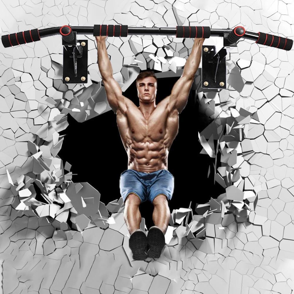 ankishi Pull-Up Bar Wall-Mounted 6 Grip Handles Pull-Up Bar for Countless Pull-Up Exercises