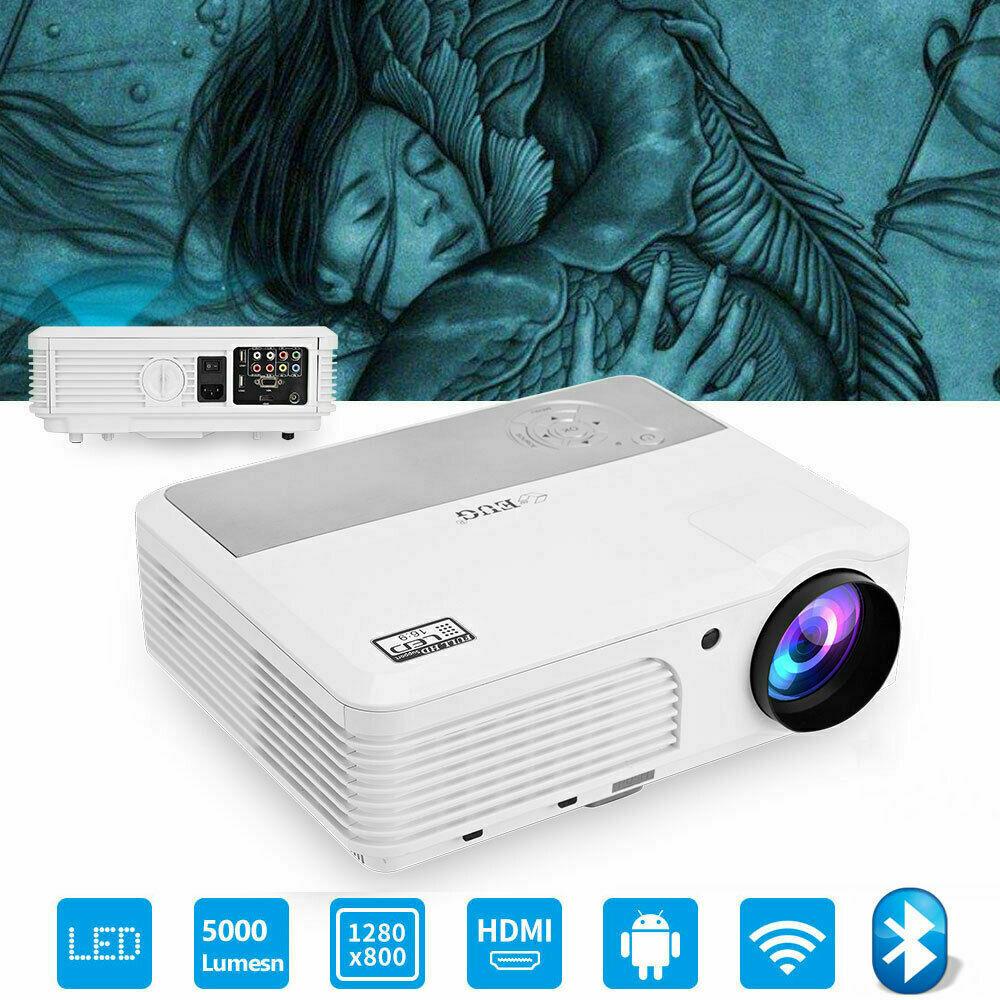 eug smart projector wifi proyector multimedia movie game netflix youtube hdmi tv