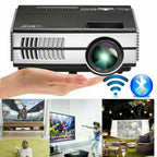 smart projector full hd andriod wifi wireless movie apps netflix youtube hdmi tv